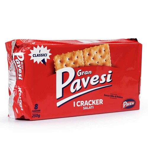 Biscoito Cracker Gran Pavesi com 8 Pacotes 250 g
