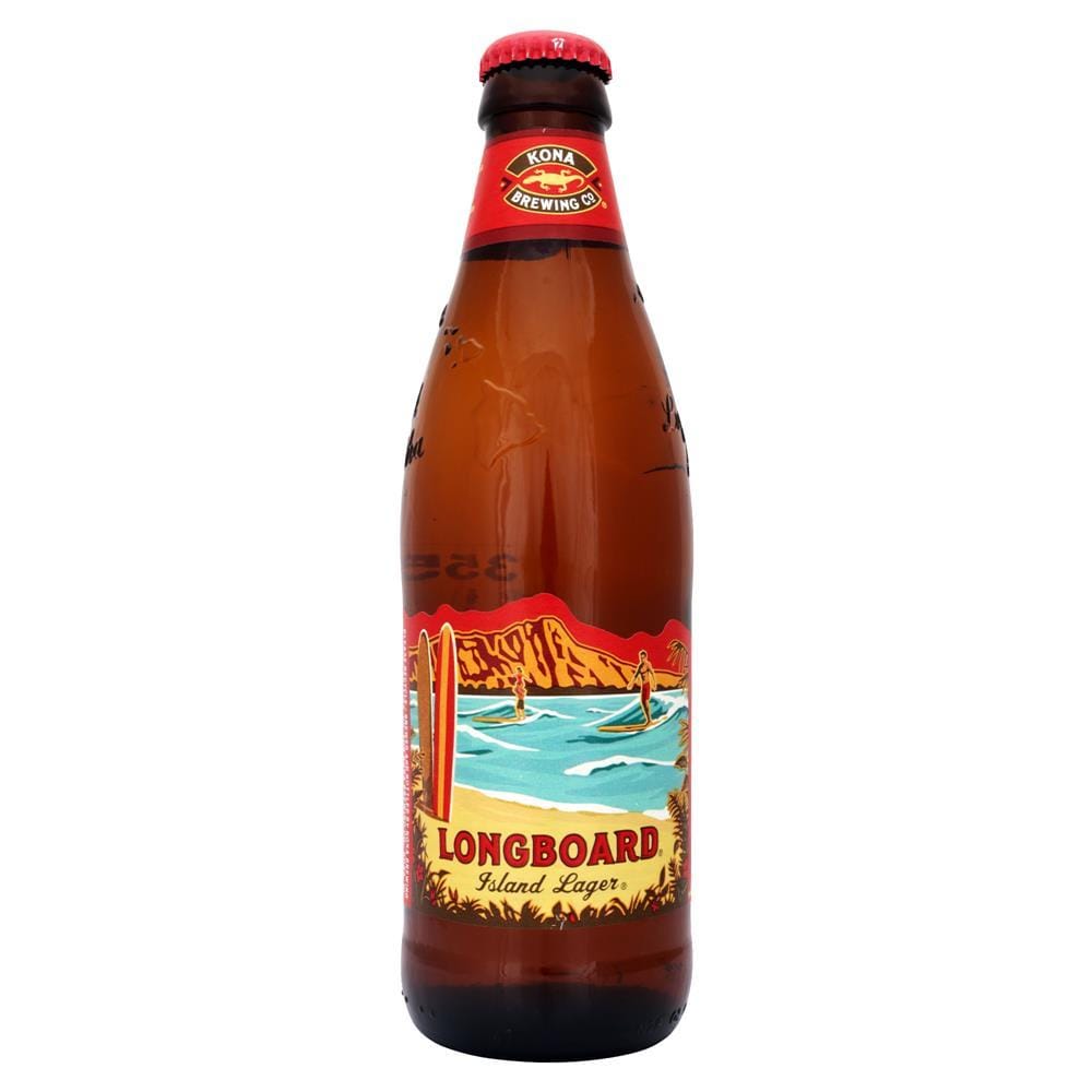 Cerveja Americana Kona Longboard Pilsen Lager Garrafa 355 Zona Sul