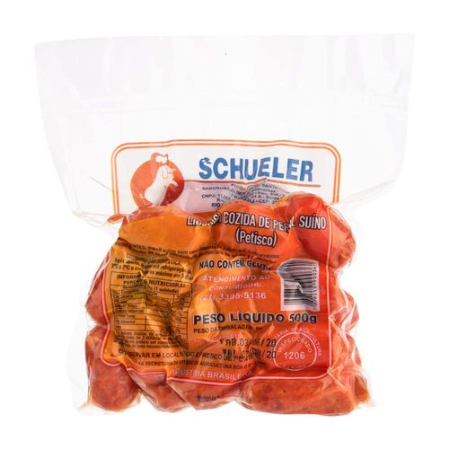 Linguiça De Pernil Defumada Schueler Petisco Extra 500g
