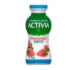 Activia Líquido Morango Zero Lactose 170g