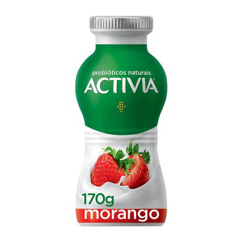 Leite Fermentado Activia Danone Morango 170g