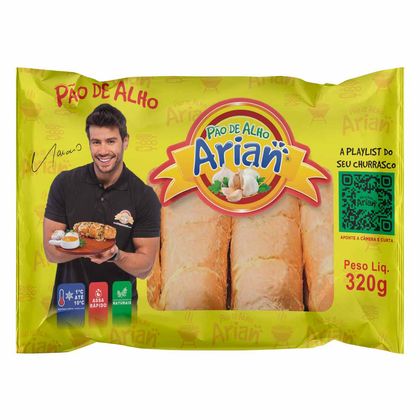 Pão de Alho Tradicional Baguete Arian 320g