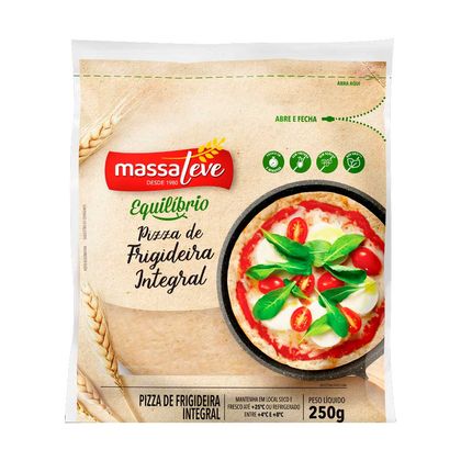 Pizza de Frigideira Integral Massa Leve 250g