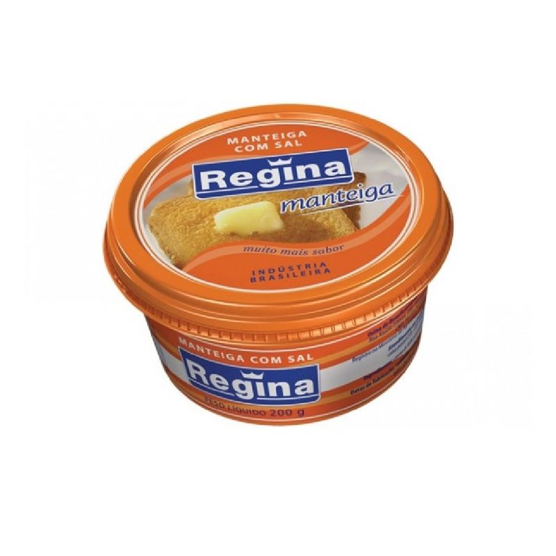 Manteiga com Sal Regina 200g
