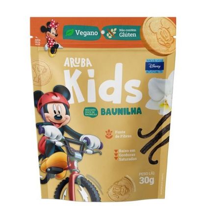 Biscoito Aruba Kids Mickey Baunilha 30g