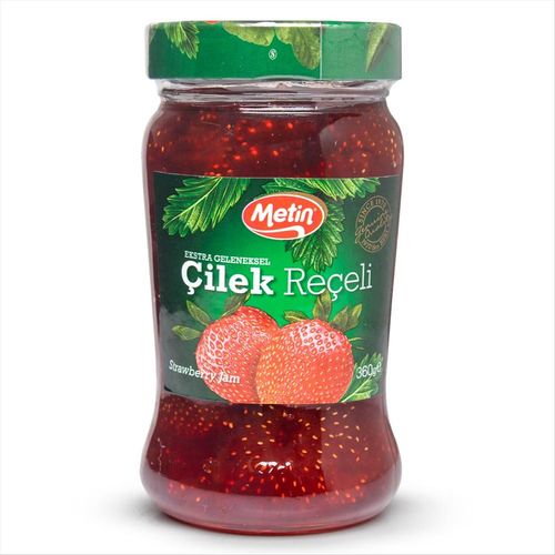 Geleia Turca Metin Morango Vidro 360g