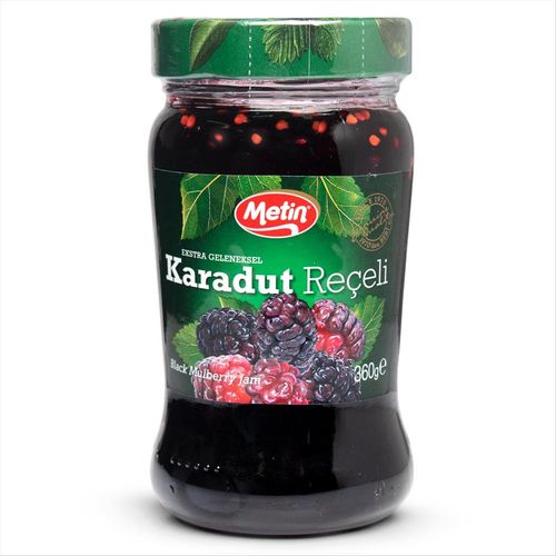 Geleia Turca Metin Amora Preta Vidro 360g