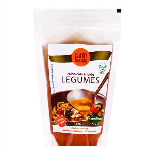 Caldo Culinário de Legumes Caldo Natural Sachê 200ml