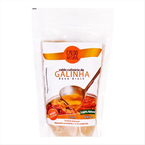 Caldo Culinário de Galinha Caldo Natural Sachê 200ml