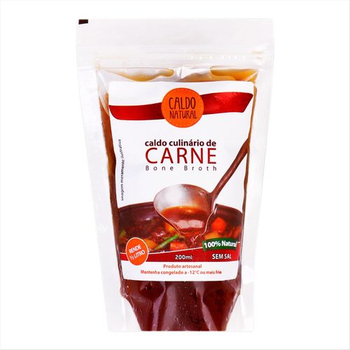 Caldo Culinário de Carne Caldo Natural Sachê 200ml