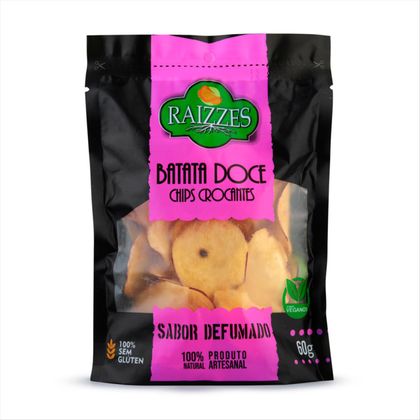 Chips Raizzes Batata Doce Defumada 60g