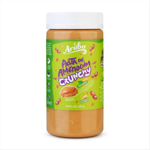 Pasta e Amendoim Aruba Crunchy 450g