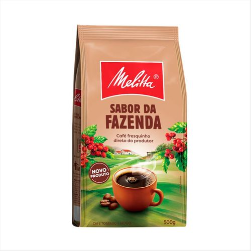 Café Torrado e Moído Melitta Sabor da Fazenda 500g
