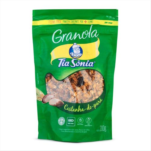 Granola Tia Sonia Castanha do Pará 200g