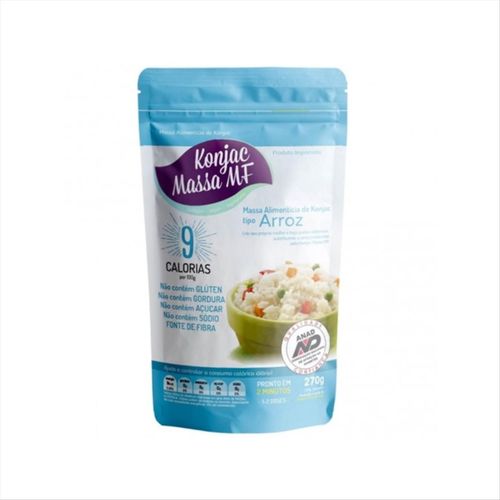 Massa Alimentícia Konjac Tipo Arroz 270g
