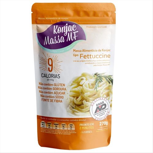 Massa Alimentícia Konjac Tipo Fettuccine 270g