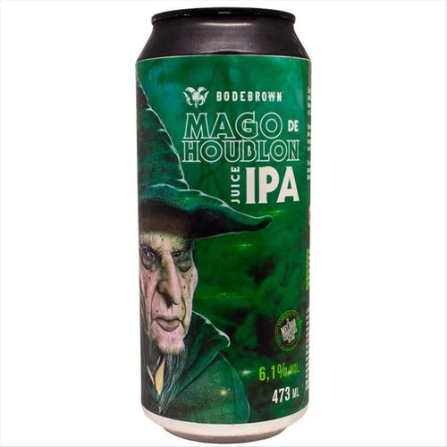 Cerveja Brasileira Bodebrown Mago de Houblon American IPA Lata 473ml