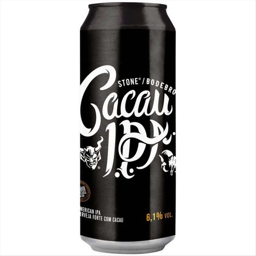 Cerveja Brasileira Bodebrown Cacau American IPA Lata 473ml