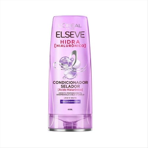 Condicionador De Cabelos Selador Elseve L'Oréal Hidra Hialurônico 400ml