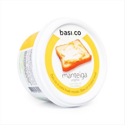 Manteiga Vegetal com Leite de Macadâmia Basi.Co 125g