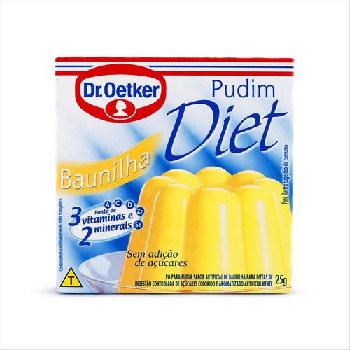 Pudim em Pó Dr. Oetker Baunilha Diet 25g