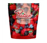 Frutas Vermelhas Inteiras Congeladas Prático Zip Lock 400g