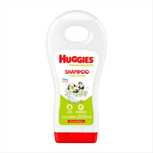 Shampoo Infantil Huggies Disney Chá de Camomila 200ml