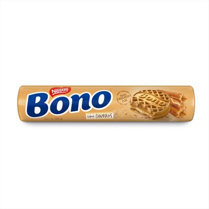 Biscoito Recheado Bono Churros 126g