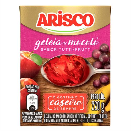 Geleia de Mocotó Arisco Tutti Frutti 220g