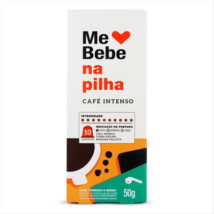 Cápsulas de Café Me Bebe na Pilha 50g