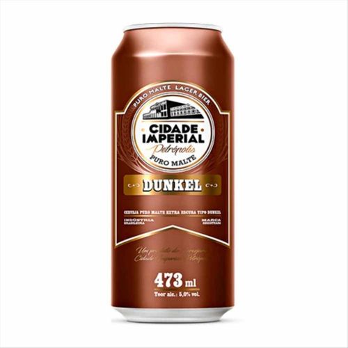 Cerveja Cidade Imperial Dunkel Lata 473ml