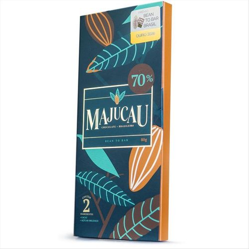Chocolate Majucau 70% Cacau 80g