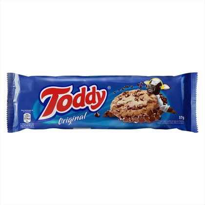 Biscoito Cookie Toddy Baunilha 57g