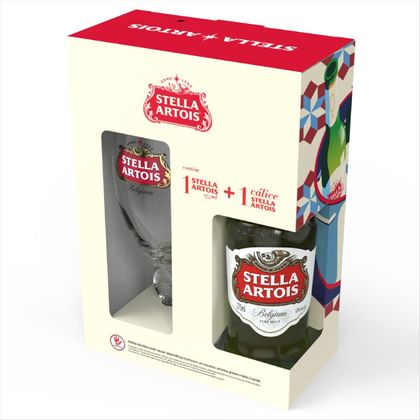 Kit Cerveja Stella 275ml + 1 Cálice 350ml