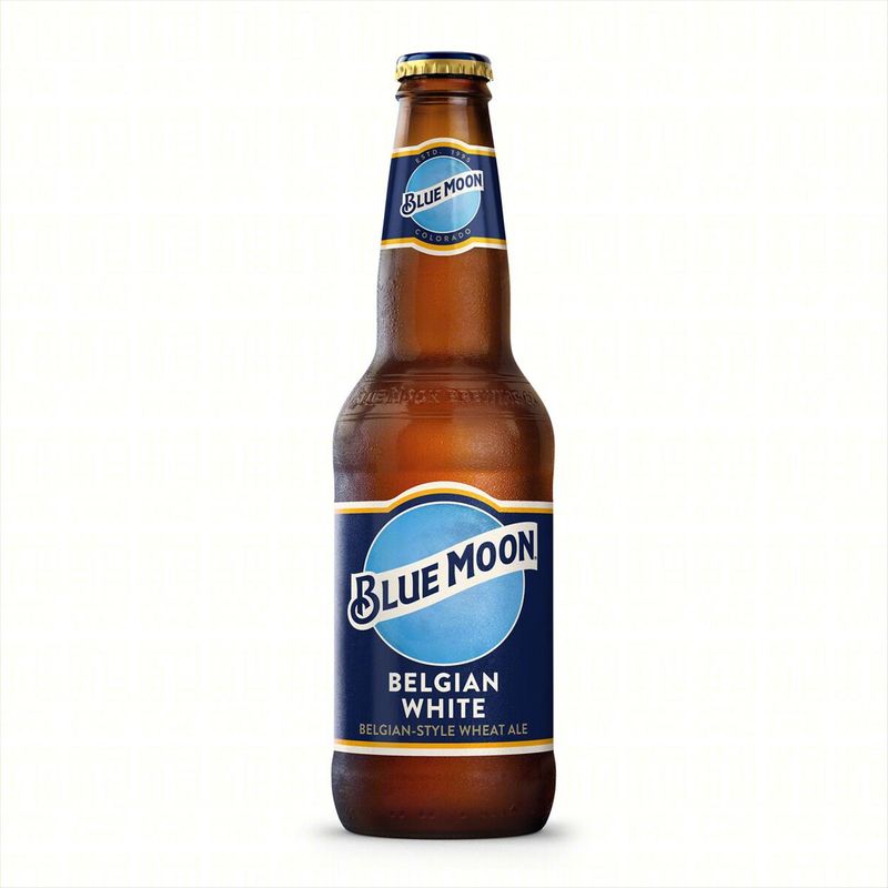 Cerveja Americana Belgian White Ale Blue Moon Long Neck 355ml