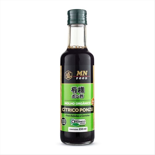 Molho Cítrico Ponzu MN Food Orgânico 250ml
