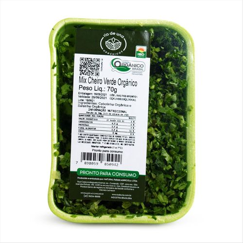 Mix Cheiro Verde Orgânico 70g