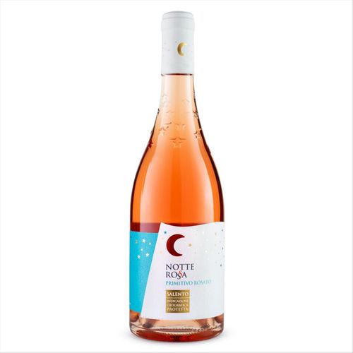 Vinho Rose Italiano Notte Rossa Primitivo Rosato Salento 750ml