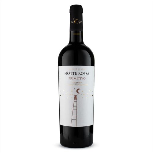 Vinho Tinto Italiano Notte Rossa Primitivo Salento 750ml
