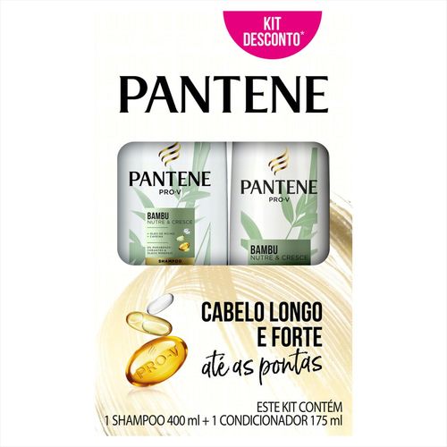 Kit Shampoo + Condicionador Pantene Bambu