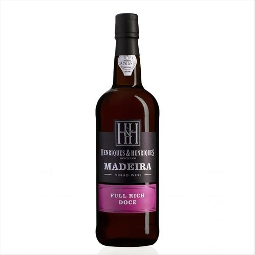 Vinho Madeira Português Henriques & Henriques Full Rich Doce Garrafa 500ml