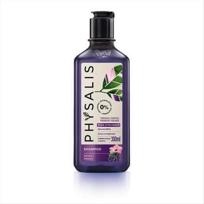 Shampoo Vegano Physalis Pura Vitalidade 300ml
