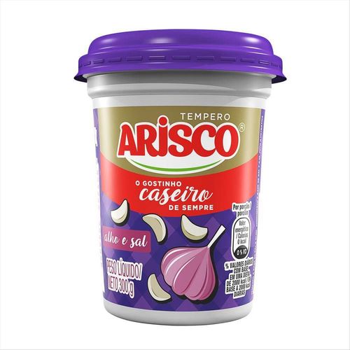 Tempero Alho E Sal Arisco 300g