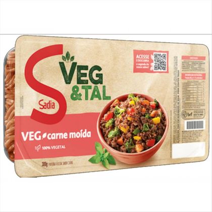 Carne Moída Vegetal Veg & Tal Sadia 300g