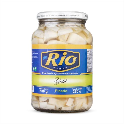 Palmito Açaí Do Rio Picado 270g