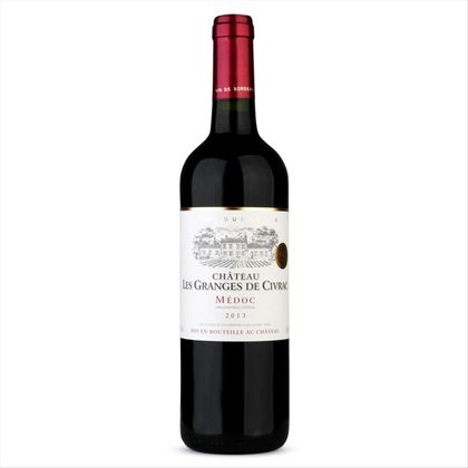 Vinho Tinto Francês Les Granges Civrac Garrafa 750ml