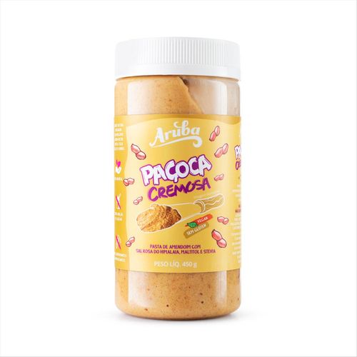 Pasta Amendoim Aruba Paçoca Zero 450g