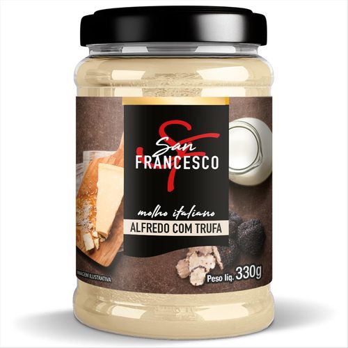 Molho Italiano Alfredo com Trufa San Francesco 330g