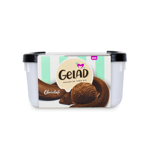 Sorvete Gelad Chocolate 1,5L