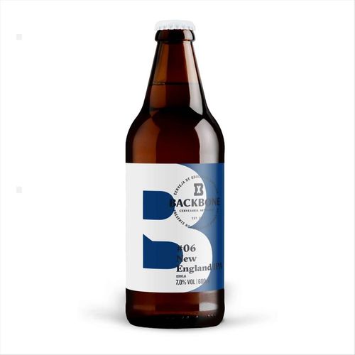 Cerveja Brasileira Backbone New England IPA Garrafa 600ml